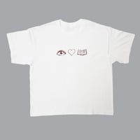 Image 1 of I Love Book Tee