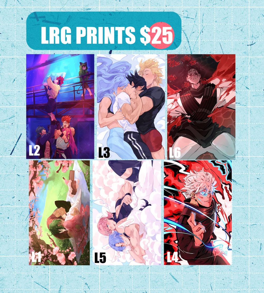 Image of Medium & Large Prints