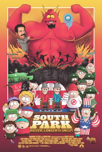South Park - 24x36 Screenprint AP 