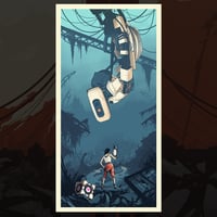 Image 2 of Half Life/Portal 12x24" Giclee Prints