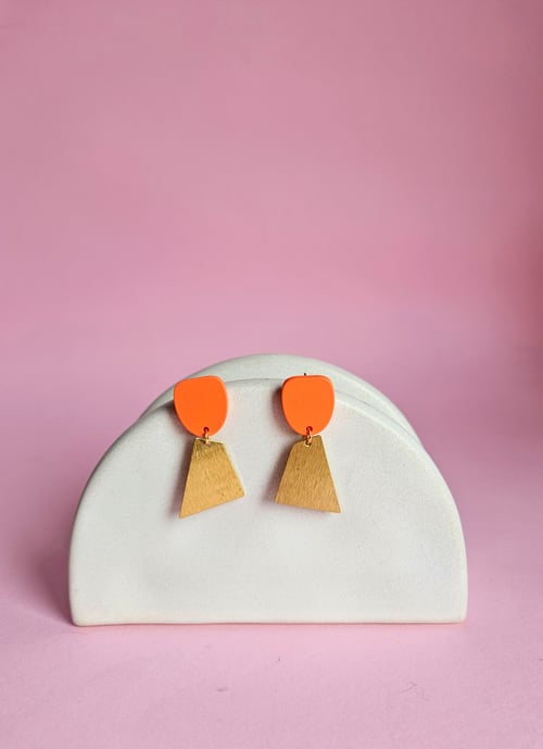 Image of Pendientes GIULIA - Naranja