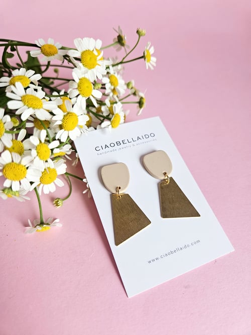 Image of Pendientes GIULIA - Beige