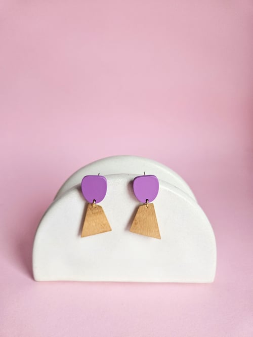 Image of Pendientes GIULIA - Morado