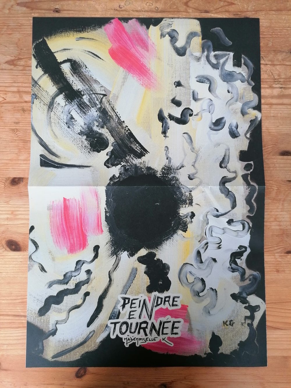 Poster Peindre en Tournée