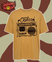 Image 1 of Sintoniza Ondas Neurodivergentes, camiseta 100% algodon, creada por DyAlan Project