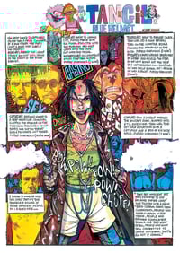 Image 9 of TANK GIRL "BLUE HELMET" Summer Special Comic - HEWLETT & MARTIN - badge, poster magazine, card