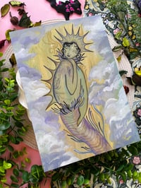 Image 2 of Wynter original painting on wood ✨