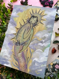 Image 3 of Wynter original painting on wood ✨