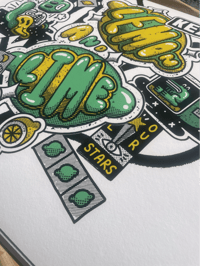 Image 4 of Keyside Lemon & Lime Limited Edition Signed Framed Print