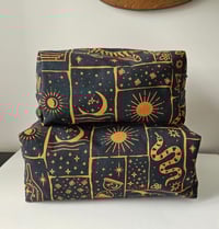 Image 1 of Toiletries bag / pouch or sewing kit, make-up bag, made from Oeko-Tex certified fabric – 3 sizes