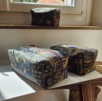 Image 2 of Toiletries bag / pouch or sewing kit, make-up bag, made from Oeko-Tex certified fabric – 3 sizes