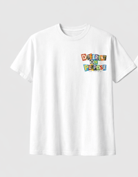 Image 1 of Different On Purpose Tee - WHITE