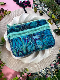 Image 2 of Mermaid and jester clutch bag, purse mini bag 
