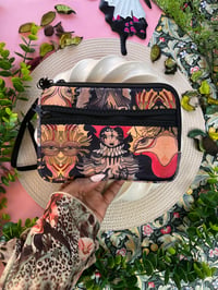 Image 3 of Mermaid and jester clutch bag, purse mini bag 