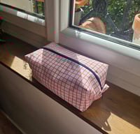 Image 2 of Waterproof toiletry bag / sewing kit, Makeup bag, or supply pouch from Oeko-Tex fabric – 3 sizes