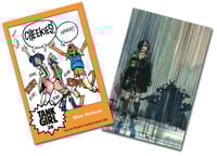 Image 7 of TANK GIRL "BLUE HELMET" Summer Special Comic - HEWLETT & MARTIN - badge, poster magazine, card