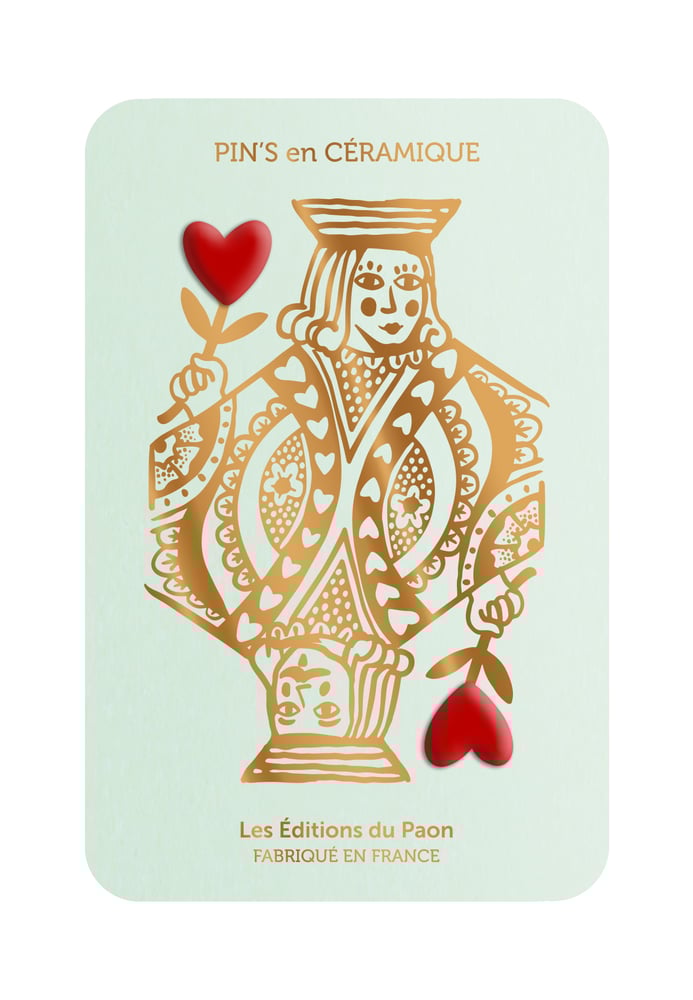 Image of Pin's céramique PETITS COEURS