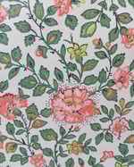 1970s Vintage Sanderson Wallpaper Rolls - Ditsy Floral Peach Flowers Cottagecore - (Set of 3 Rolls) thumbnail 7