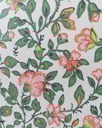 1970s Vintage Sanderson Wallpaper Rolls - Ditsy Floral Peach Flowers Cottagecore - (Set of 3 Rolls) thumbnail 12