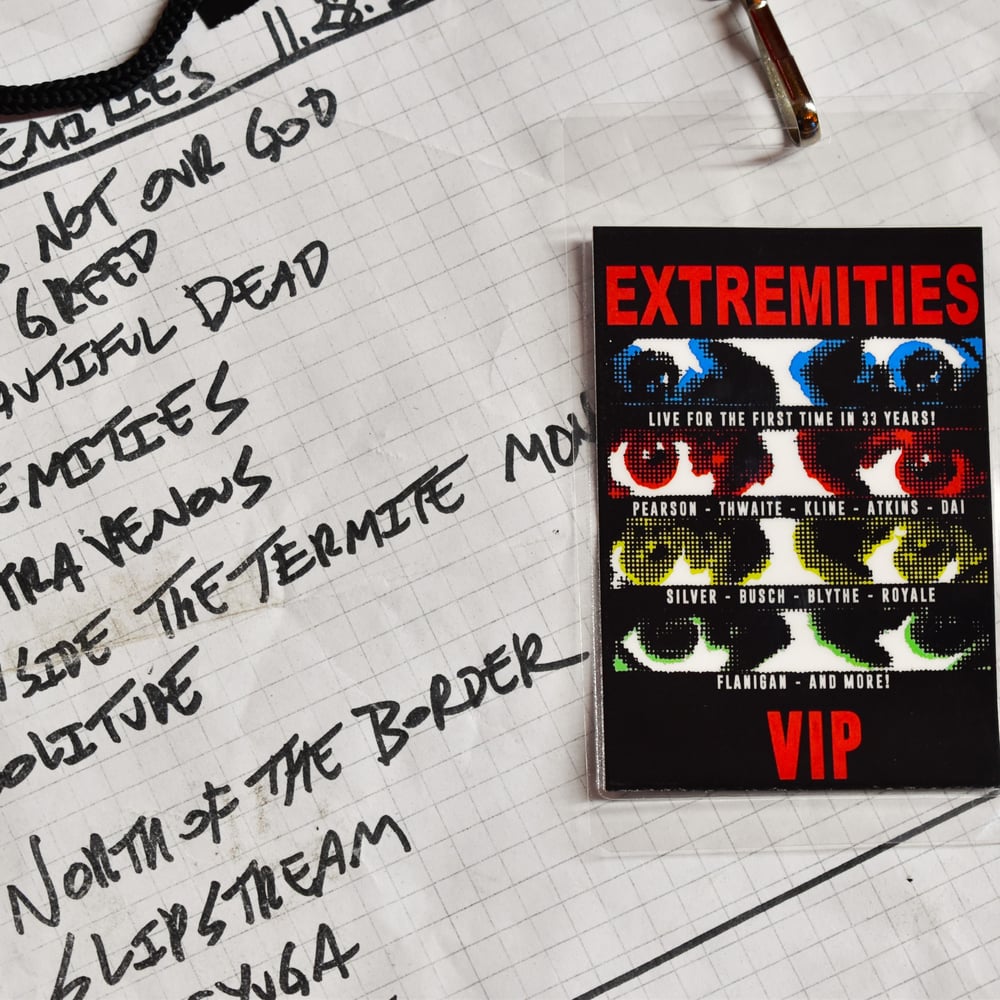 Image of Pre-Order: Extremities Live SIGNED - Nov 2025