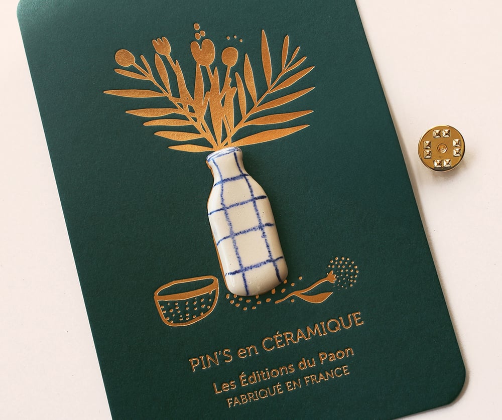 Image of Pin's céramique VASE