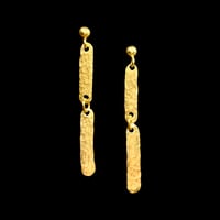 Image 1 of PLUIE D'OR Earring Petite Double