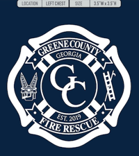 Image 2 of Greene County Fire Station 12 Long Sleeve Tee's