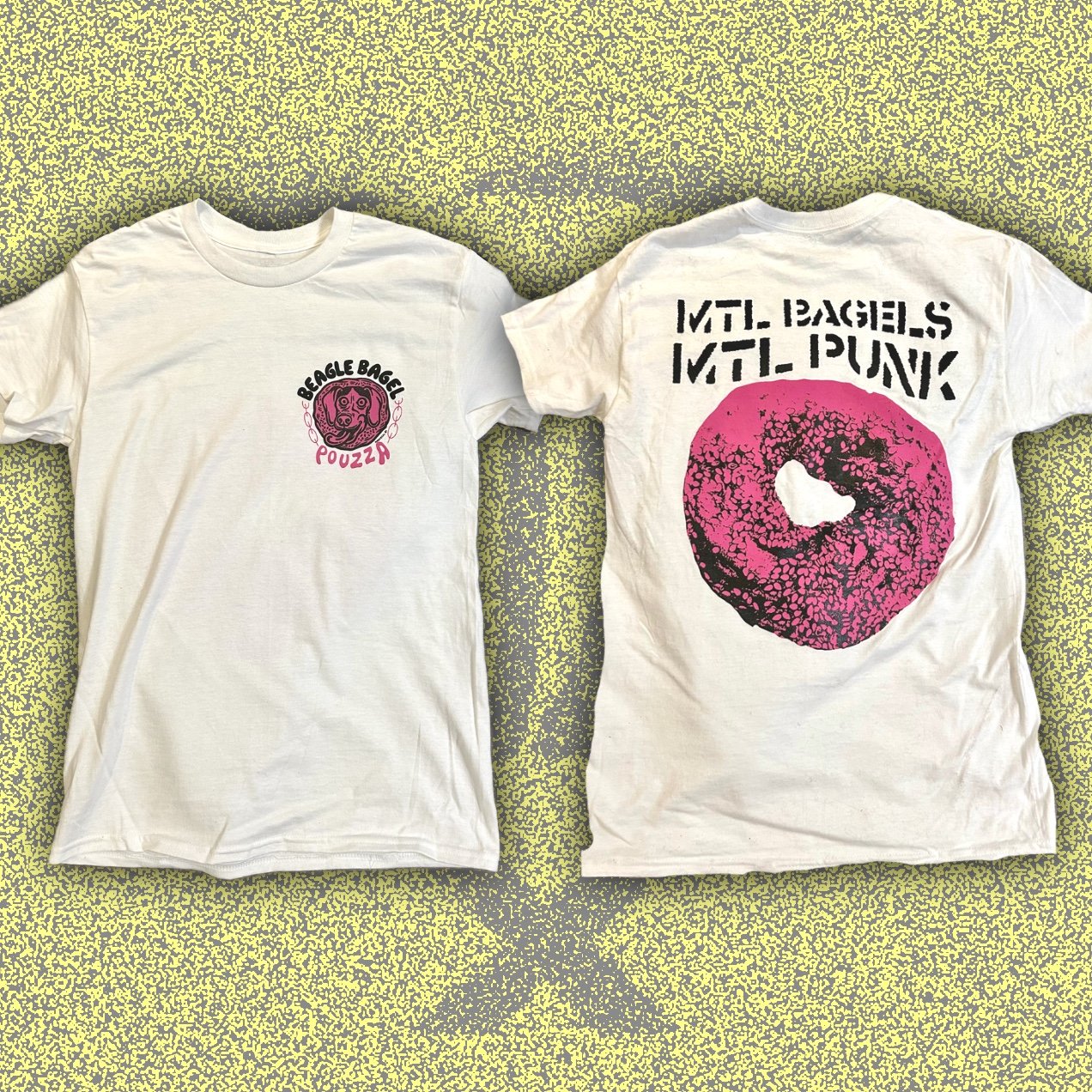 Image de Beagle Bagels x Pouzza t-shirt