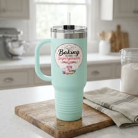 Image 3 of Baking Is My Superpower Travel Mugs | 40oz Insulated Tumblers