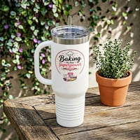 Image 5 of Baking Is My Superpower Travel Mugs | 40oz Insulated Tumblers