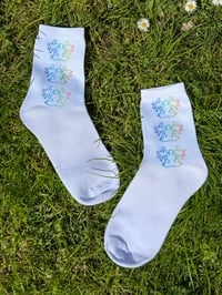 Image 1 of PLAISIR ET SAVOIR-VIVRE CLASSIC SOCKS 