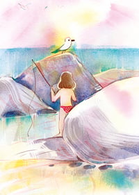 Image 1 of Carte postale "Je te vois !"