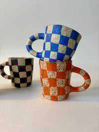 Image 3 of ** MADE TO ORDER ** PINCHED CHECKER MUG