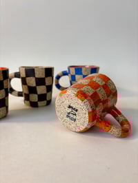 Image 5 of ** MADE TO ORDER ** PINCHED CHECKER MUG