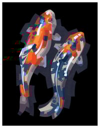 Image 2 of Koi - Signed 11"x14" Prints