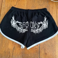 Image 2 of VINTAGE SPOOKY BOOTY SHORTS - Matt Bailey *AMERICAN APPAREL*