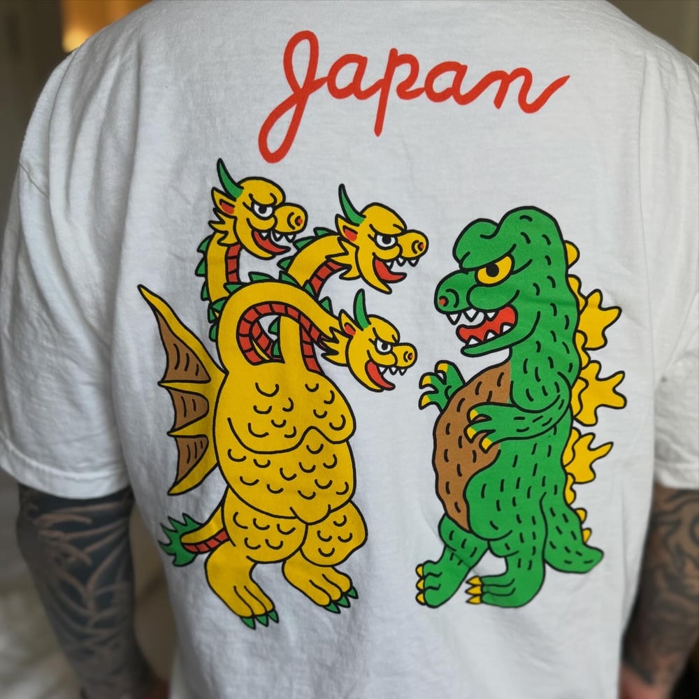 White Gojira Tee (pre-order)