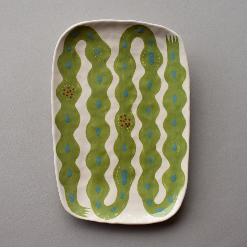 Image of Green Plant Plate