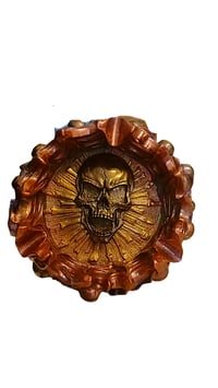 Image 5 of Handmade Custom Skull Ashtray
