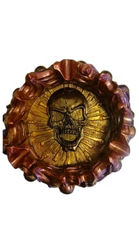 Image 8 of Handmade Custom Skull Ashtray