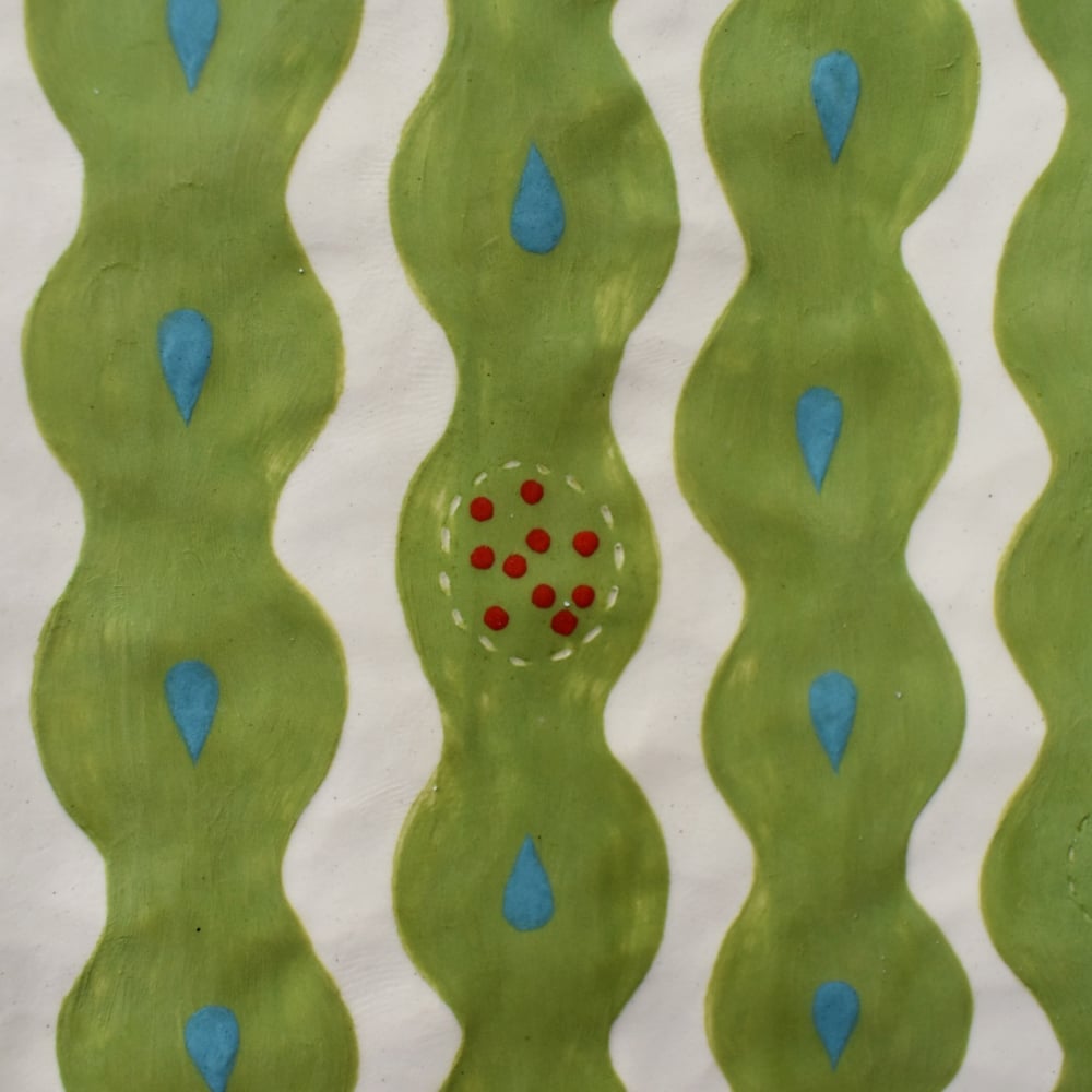 Image of Green Plant Plate