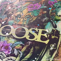Image 3 of Official Goose Gig Poster - FOIL VARIANT - 4.21-22.26 shows - New Orleans LA