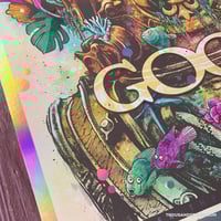 Image 4 of Official Goose Gig Poster - FOIL VARIANT - 4.21-22.26 shows - New Orleans LA