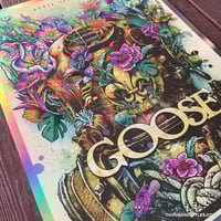 Image 1 of Official Goose Gig Poster - FOIL VARIANT - 4.21-22.26 shows - New Orleans LA