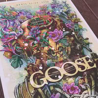 Image 1 of Official Goose Gig Poster - 4.21-22.26 shows - New Orleans LA