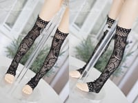 Image 3 of LIMITED - opentoe lace socks for MNF/PetiteMarionette girls - 02
