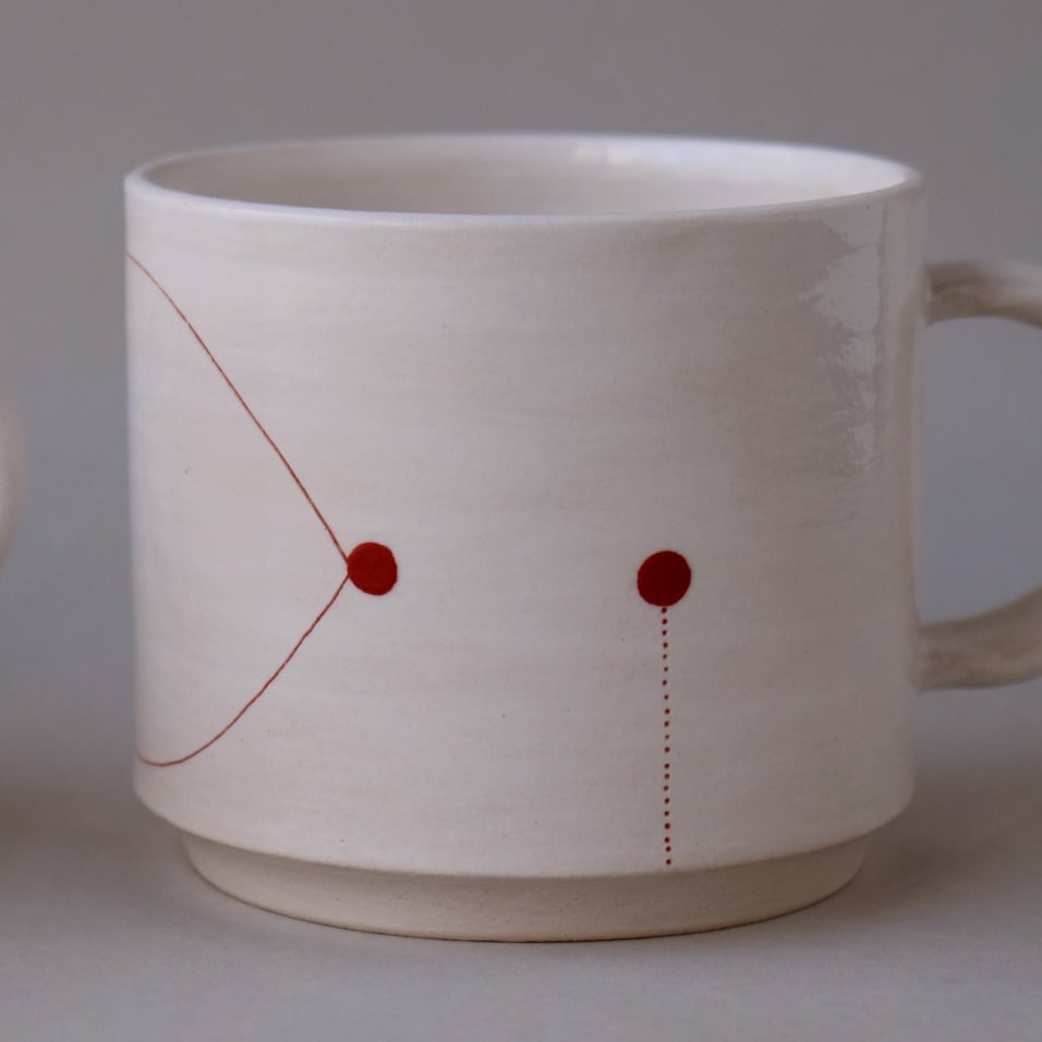 Image of Blue and Red Stacking Cups