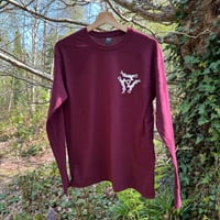 Image 1 of Triple Hares Long Sleeve T-Shirt