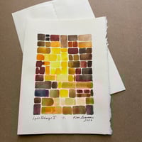 Light Pathways E - Blank Watercolor Card