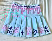 Image 1 of Blue Pastel Goth Skirt 